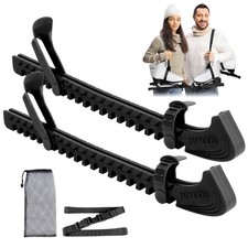 Ice Skate Guards with Shoulder Straps  NonSlip Blade Protectors for All Ages