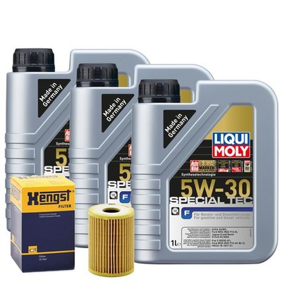 Motoröl 5W30 LIQUI MOLY Special F 3L+HENGST Ölfilter