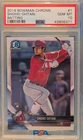 2018 Bowman Chrome Shohei Ohtani #1 Batting RC Rookie PSA 10 GEM MINT DOGERS MVP