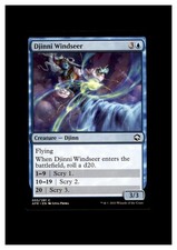 Djinni Windseer 55 Adventures in the Forgotten Realms Magic: The Gathering NM