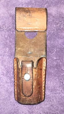 SWISS ARMY K31/M57 BAYONET FROG LEATHER ORIGINAL