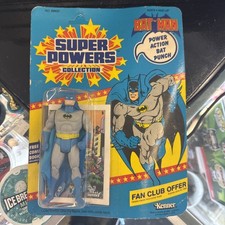 MOC Kenner SUPER POWERS BATMAN ACTION FIGURE 1984 US 12-BACK Unpunched