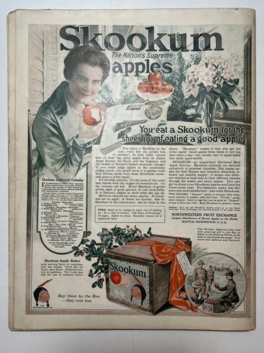 SATURDAY EVENING POST - Dec 1918 - LEYENDECKER Christmas Cover / Art Deco Ads - Picture 6 of 6
