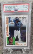 2019 Topps Update Ken Griffey Jr  1984 Baseball PSA 9