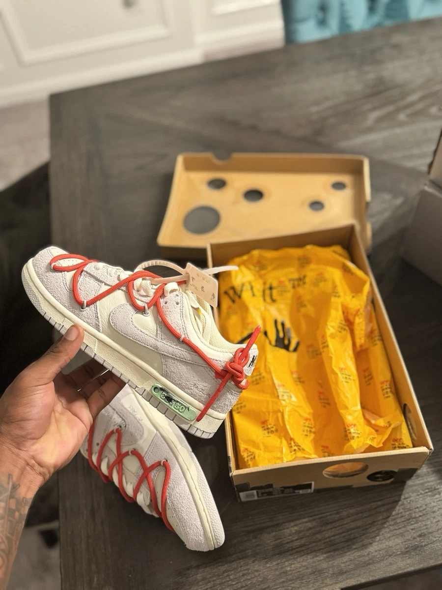 Las mejores ofertas en Nike Off-White x Dunk Low Lot 33 of 50 | eBay
