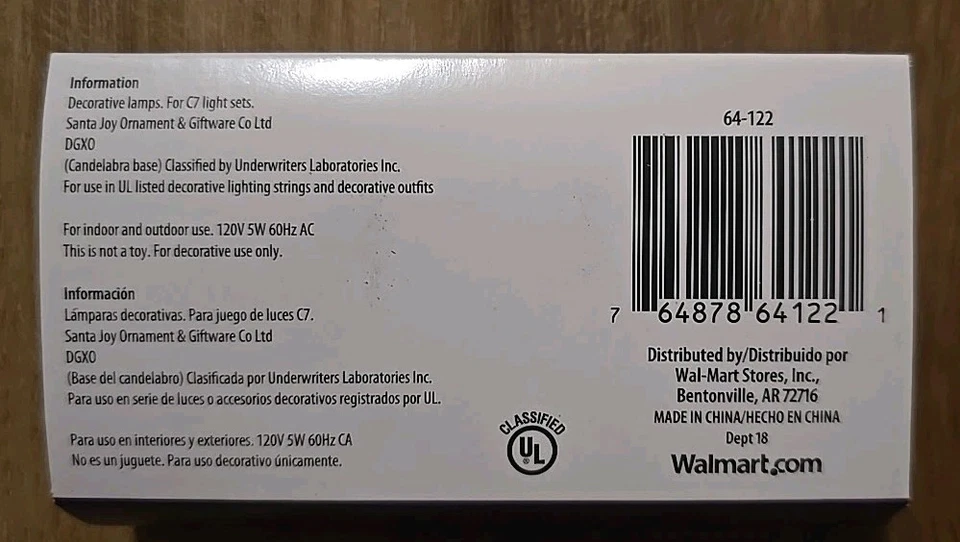 Light Keeper Pro C7 Replacement Blue Bulbs Pack Of 4 - Image 2 of 2