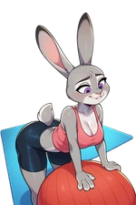 Judy Hopps Vinyl Car Decal Sticker 7" Weatherproof