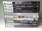 Xbox 360 Random Mixed Games Lot of 10 Tested + Work; Most CIB