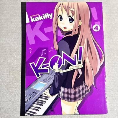 K-On! Volume 4 Singles Manga Vol Kakifly Yen Press K On Kon Anime