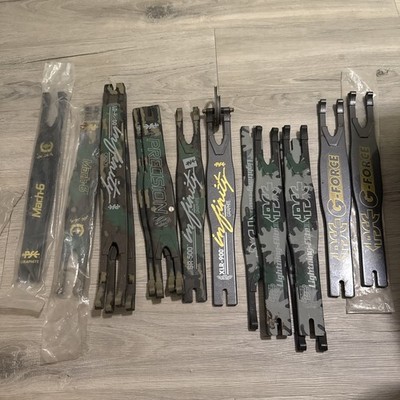 Lot Of 14 Vintage PSE limbs, G FORCE, MACH 6, PRECISION, Infinity, LIGHTNING