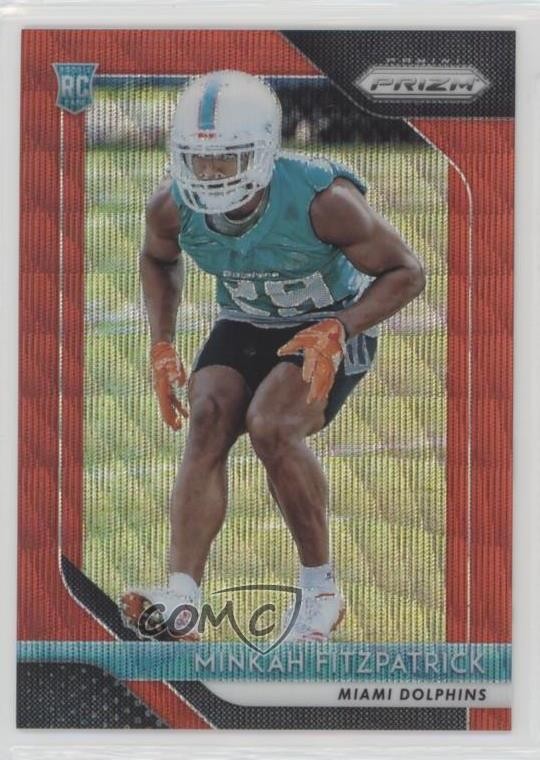 2018 Panini Prizm Rookie Red Wave Prizm 76/149 Minkah Fitzpatrick #243 7zf