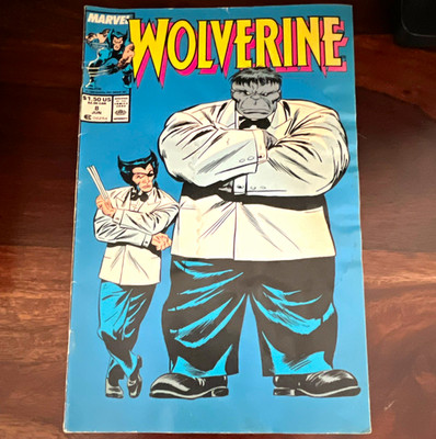 Marvel Comics Wolverine #8 (1988) Archie Goodwin John Buscema Newsstand 1st