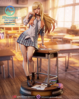 Marin Kitagawa (My Dress-Up Darling) - 3D-gedruckter Modellbausatz (Fan Art)