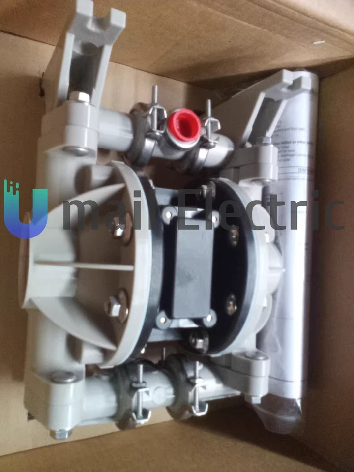666053-344 ARO double diaphragm pump 1/2" plastic, rotating connections, FedEx - Image 2 of 4