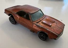 Hot Wheels Redline CUSTOM CAMARO Orange Hong Kong Tan Interior