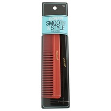 3 Pack Conair Smooth Style Hair Combs, 2 Ct