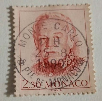 BRIEFMARKE MÜNCHEN - PRINZ RANIERI III - 2,30 FRANKEN - 1990