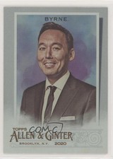 2020 Topps Allen & Ginter's Hot Box Silver Portrait Steve Byrne #252 0w8