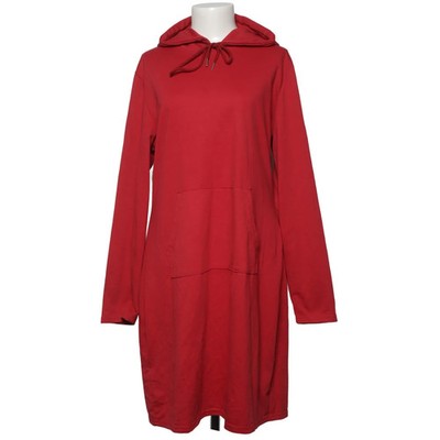 Kapuzenkleid, Größe: XL, Rot, Polyester, Einfarbig, Damen #KHw