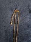 Citrine Stone Necklace With Gold Chain — photo 5