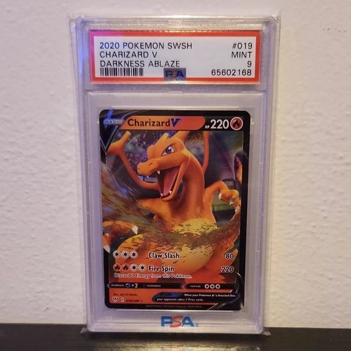 New ListingPSA 9 Graded Charizard V from Darkness Ablaze