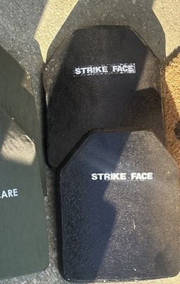 Strike Face Body Armor Plates, Level III Ceramics