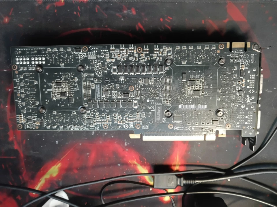 Nvidia GeForce GTX 690 4GB GDDR5 512-Bit Graphics Card GPU. - Image 3 of 4