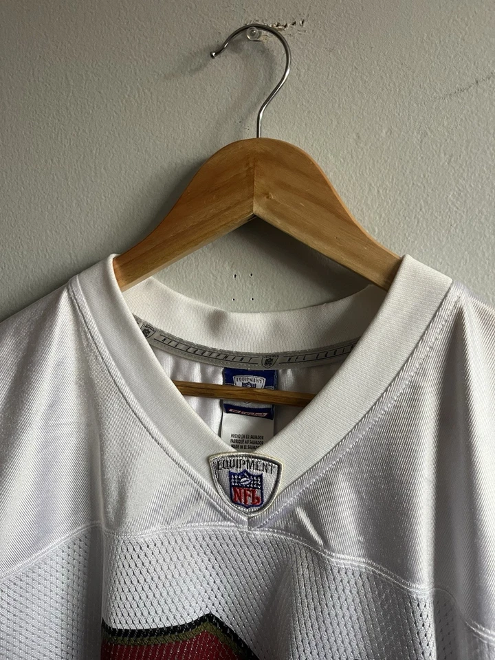 Vintage Reebok San Francisco 49ers Terrell Owens #81 White Jersey Men’s Size 2XL - Image 2 of 4