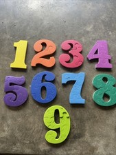   NUMZZLES  Educational Foam Puzzle/ Foam Numbers Multicolor Puzzle 1-9.