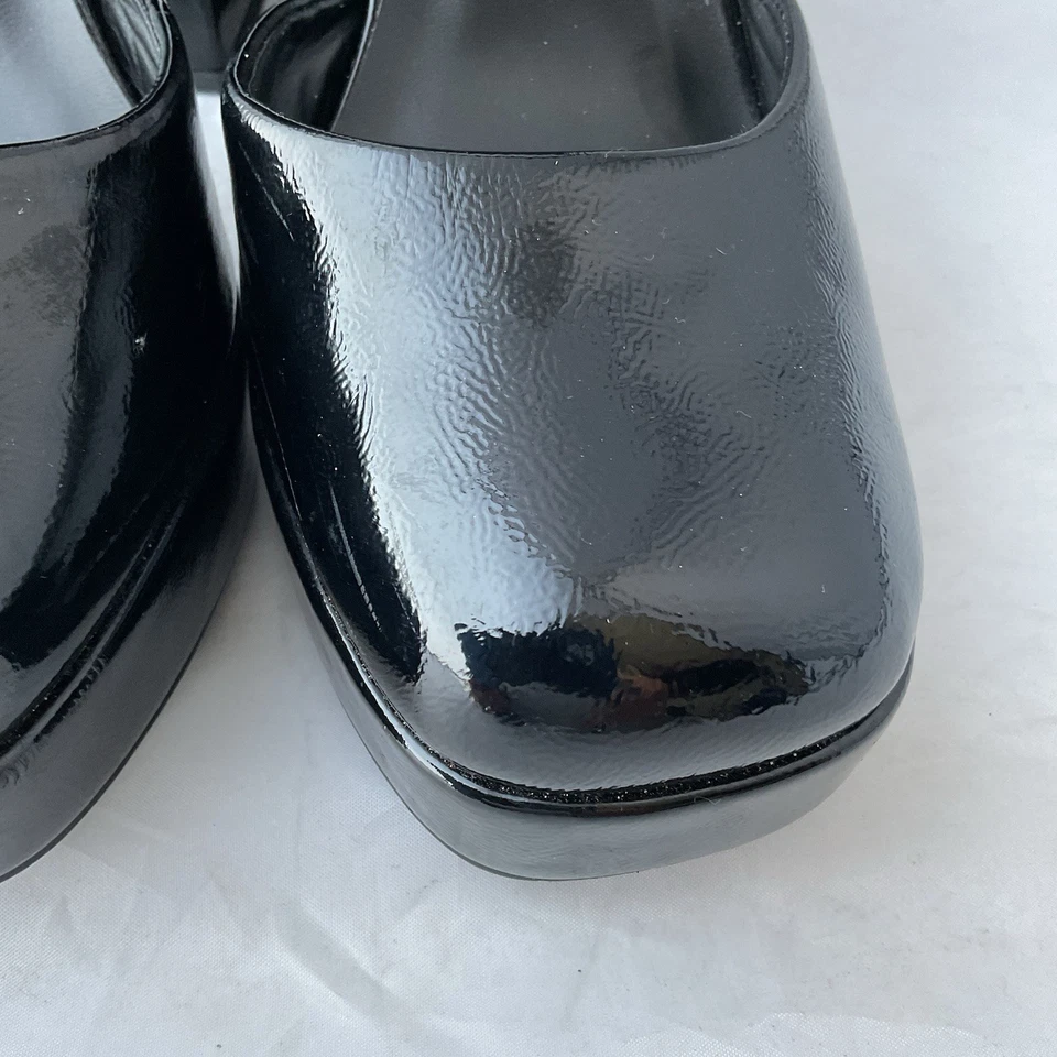 "Tacones gruesos de plataforma Soda Mary Janes vintage de 4,5"" para mujer talla 9" Foto 4 de 4