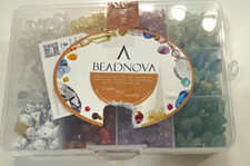 Beadnova Multicolor Crystal Chip Beads Loose Set for Jewelry Making