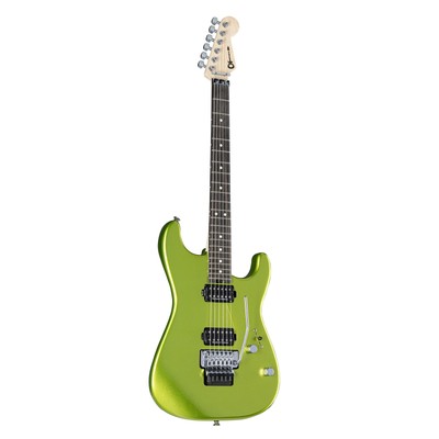 Charvel Pro-Mod San Dimas Style 1 HH FR E Lime Green Metallic - E-Gitarre
