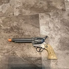VINTAGE Cowboy Western Toy Cap Gun Clicker Type Plastic Mar Marx