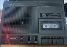 EIKI 5090A Portable Cassette Tape Player/Recorder/Dictation-Read Description