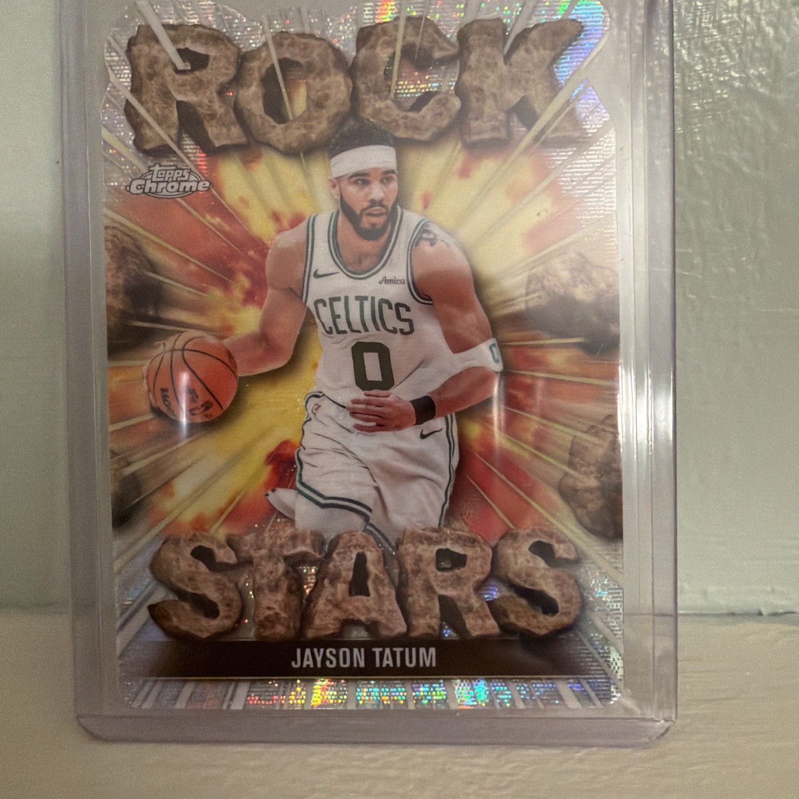 2025 Topps Chrome Basketball - Jayson Tatum - ROCK STARS - Case Hit SSP