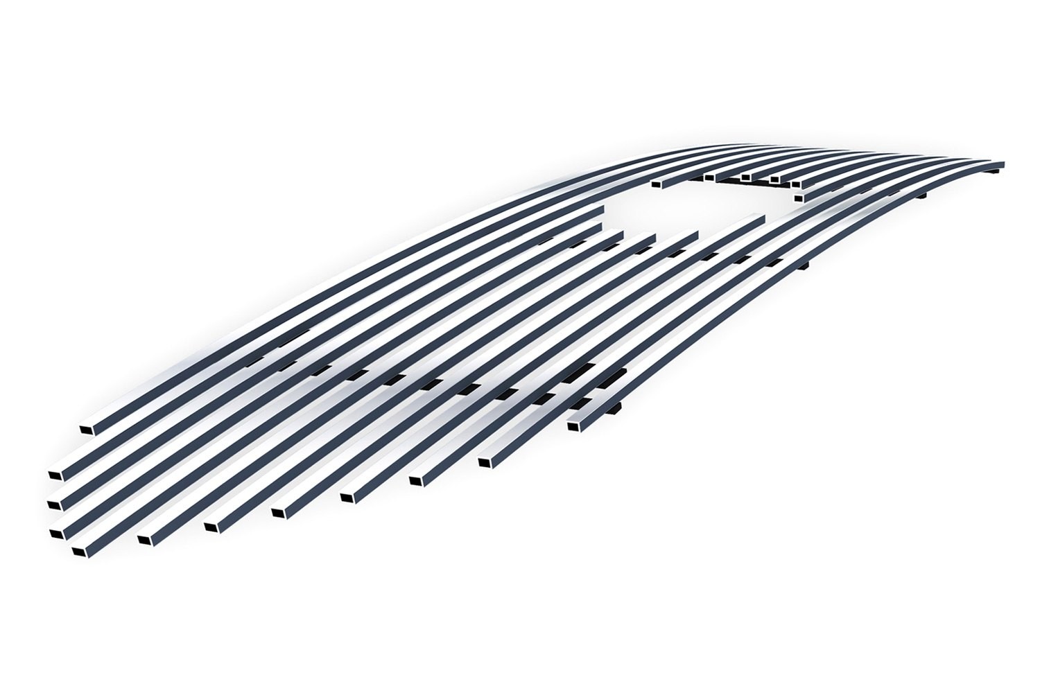 For Ford Taurus 13-19 1-Pc Chrome Polished 8x6 mm Horizontal Billet Main Grille