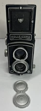 Rolleicord  DRP DRGM Camera Lens Cap Franke & Heidecke Germany 1:3.5/75 Untested