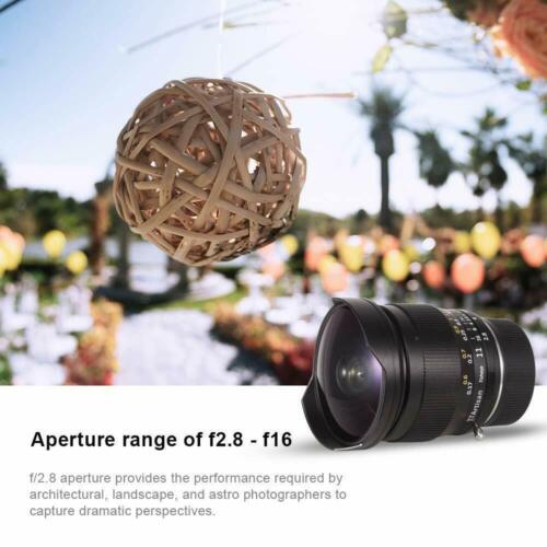 TTArtisan 11mm F2.8 Full Frame Fisheye Lens Manual MF For Leica M Mount Cameras - Picture 8 of 11