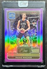 2022-23 Panini One And One Basketball Franz Wagner No.39 Purple /25 SSP Magic