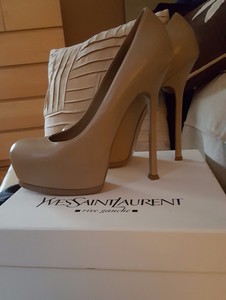 nude ysl heels