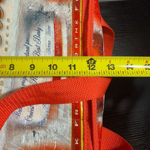 VTG Budweiser Cooler Bag Game Time XL Insulated Tote Holds 20 Beer Bottles - Picture 14 of 15