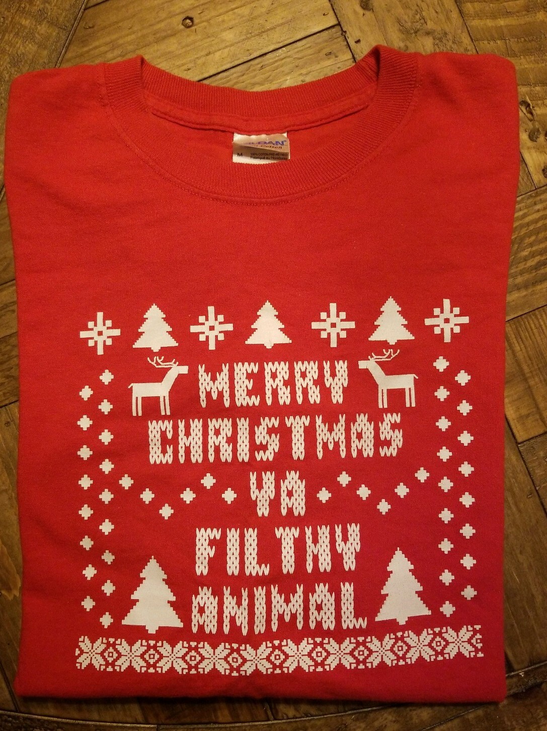 merry christmas ya filthy animal christmas sweater