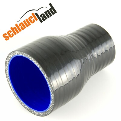 45° Reduzierbogen ID 64-57mm schwarz*** Silikonschlauch Silikon Reduzierung LLK