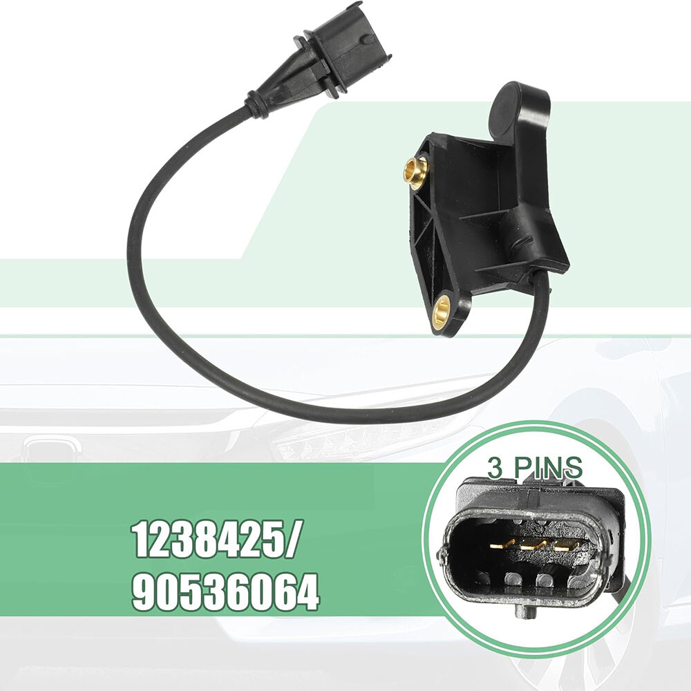 1× Crankshaft Position Sensor 1238425 90536064 For Opel