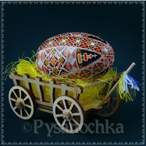 Plywood stands cart "viz" for quail, chicken or goose Pysanky Easter eggs Pysank - Picture 2 of 12