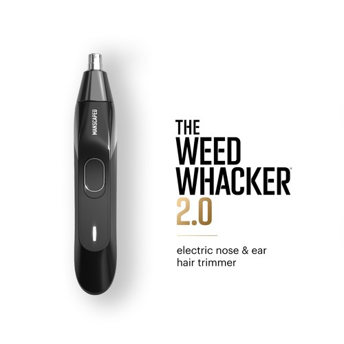 MANSCAPED™ Weed Whacker® 2.0 Electric Nose & Ear Hair Trimmer for Men - Picture 2 of 10