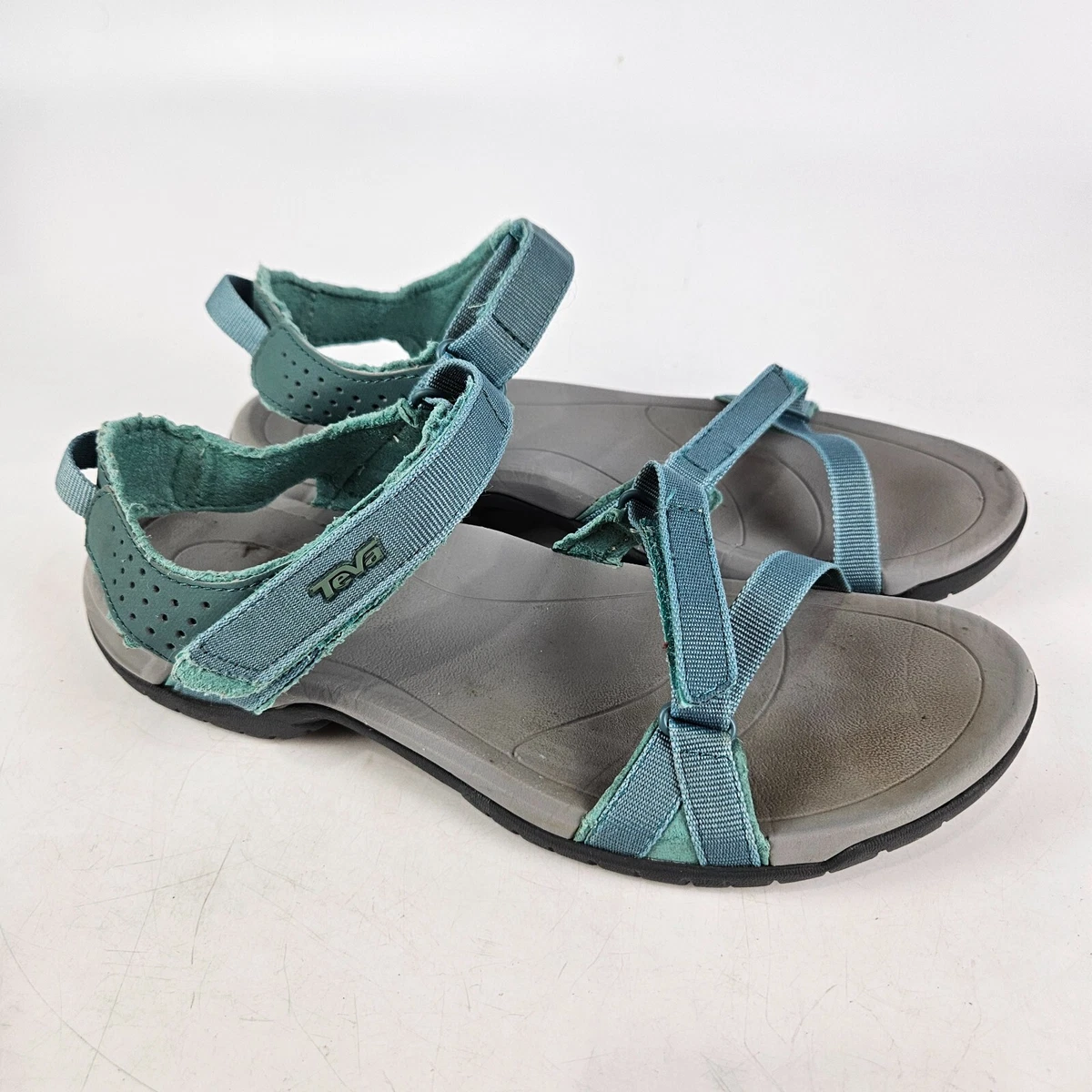 Teva Women s Verra Aqua Green Trail Hiking Strappy Sport Sandals