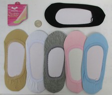 WHOLESALE LOT OF 12,24 PAIRS-WOMENN THIN POLYESTER"NO SHOW" SHORT SOCKS ,9-11