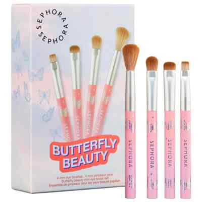 SEPHORA COLLECTION Mini Butterfly Beauty Eye Brush Set Limited Edition BNIB