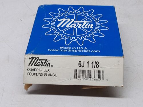 Martin 6J 1 1/8 Quadra Flex Coupling Flange - Afbeelding 1 van 5